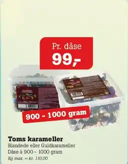 Poetzsch Padborg Toms karameller tilbud