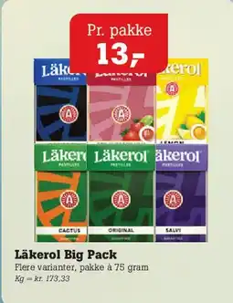 Poetzsch Padborg Läkerol Big Pack tilbud