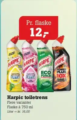 Poetzsch Padborg Harpic toiletrens tilbud