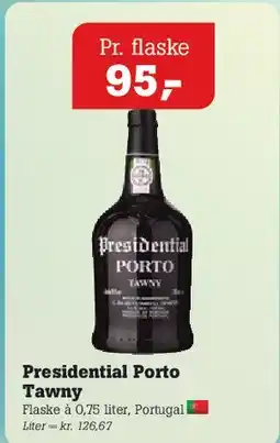 Poetzsch Padborg Presidential Porto Tawny tilbud