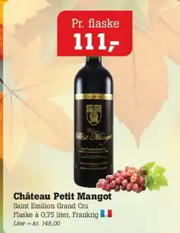 Poetzsch Padborg Château Petit Mangot tilbud