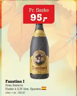 Poetzsch Padborg Faustino Gran Reserva tilbud