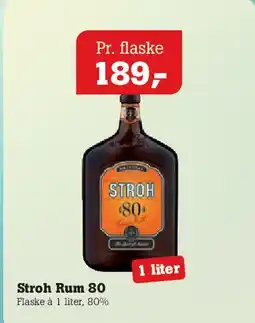 Poetzsch Padborg Stroh Rum 80 tilbud