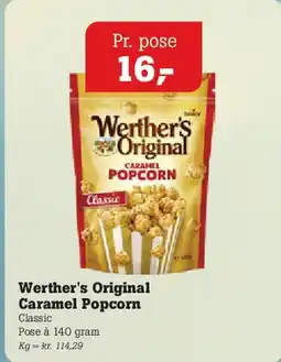 Poetzsch Padborg Werther's Original Caramel Popcorn tilbud