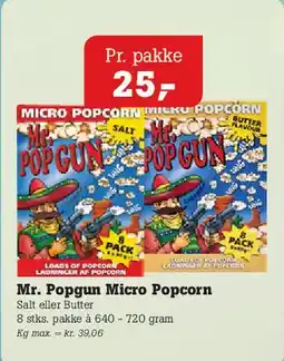Poetzsch Padborg Mr. Popgun Micro Popcorn tilbud