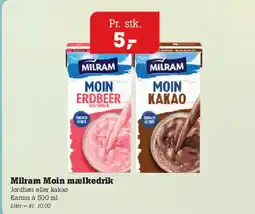 Poetzsch Padborg Milram Moin mælkedrik tilbud