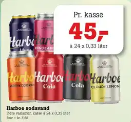 Poetzsch Padborg Harboe sodavand tilbud