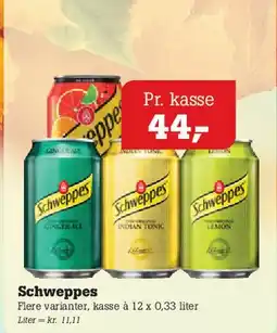 Poetzsch Padborg Schweppes tilbud