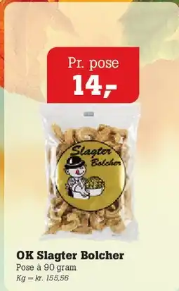 Poetzsch Padborg OK Slagter Bolcher tilbud