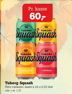 Poetzsch Padborg Tuborg Squash tilbud