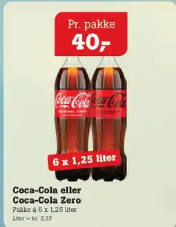 Poetzsch Padborg Coca‑Cola eller Coca‑Cola Zero tilbud