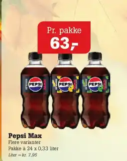 Poetzsch Padborg Pepsi Max tilbud
