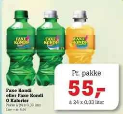 Poetzsch Padborg Faxe Kondi / Faxe Kondi 0 Kalorier tilbud