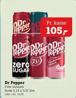 Poetzsch Padborg Dr Pepper tilbud