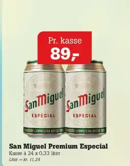 Poetzsch Padborg San Miguel Premium Especial tilbud