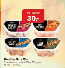Poetzsch Padborg Nordthy Nuts Mix tilbud