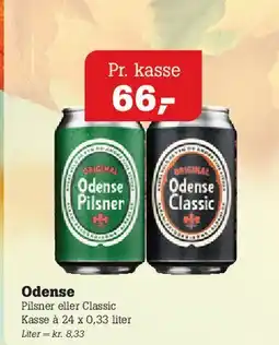 Poetzsch Padborg Odense Pilsner eller Classic tilbud