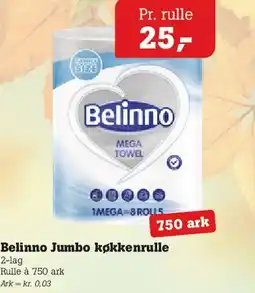 Poetzsch Padborg Belinno Jumbo køkkenrulle tilbud