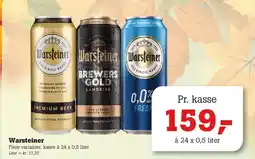 Poetzsch Padborg Warsteiner tilbud