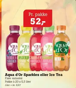 Poetzsch Padborg Aqua d'Or Sparkles / Ice Tea tilbud
