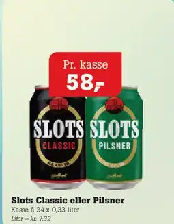 Poetzsch Padborg Slots Classic eller Pilsner tilbud