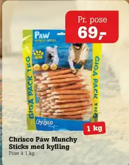 Poetzsch Padborg Chrisco Paw Munchy tilbud