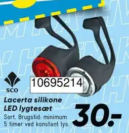 Bilka Sco lacerta silikone led lygtesæt tilbud
