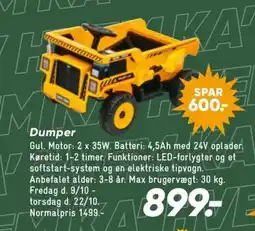 Bilka Dumper tilbud