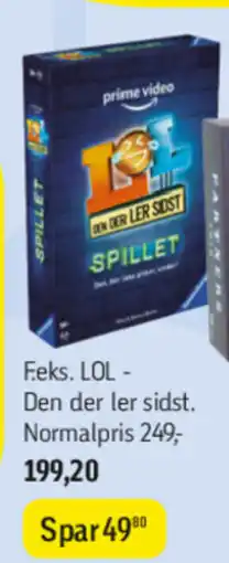 Føtex LOL - Den der ler sidst tilbud