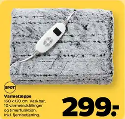 Netto Varmetæppe tilbud