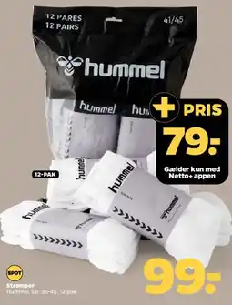 Netto Hummel strømper 12-pak tilbud