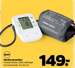 Netto Blodtryksmåler tilbud