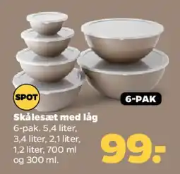 Netto Skålesæt med låg tilbud