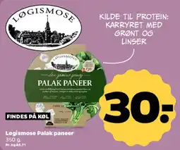 Netto Logismose Palak paneer tilbud
