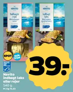 Netto Navito indbagt fisk tilbud