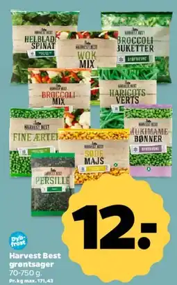 Netto Harvest Best grøntsager tilbud