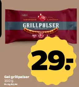 Netto Grillpølser tilbud