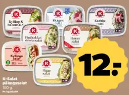Netto K-Salat pålægssalat tilbud