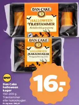 Netto Dan Cake Halloween kager tilbud