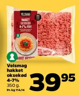 Netto Velsmag hakket oksekød tilbud