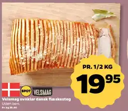 Netto Velsmag ovnklar dansk flæskesteg tilbud