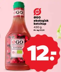 Netto ØGO økologisk ketchup tilbud