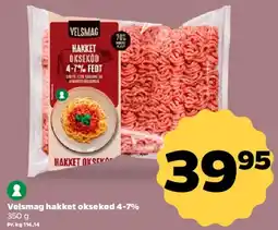 Netto Velsmag hakket oksekød 4-7% fedt tilbud