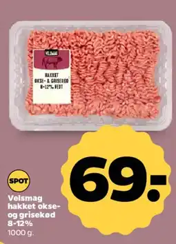Netto Hakket okse- og grisekød tilbud