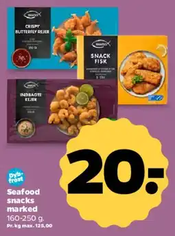 Netto Seafood snacks tilbud