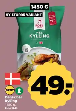 Netto Hel kylling tilbud