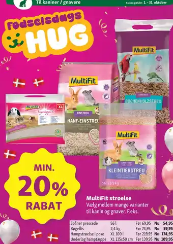 MultiFit strøelse