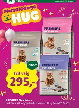 Maxi Zoo Premiere Meat Menu tilbud