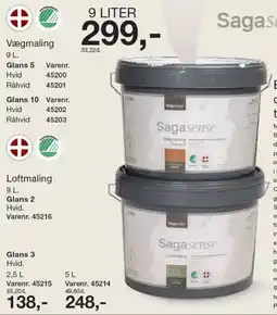 Harald Nyborg Sagasense Vægmaling tilbud