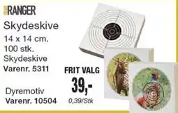 Harald Nyborg Max Ranger skydeskive tilbud